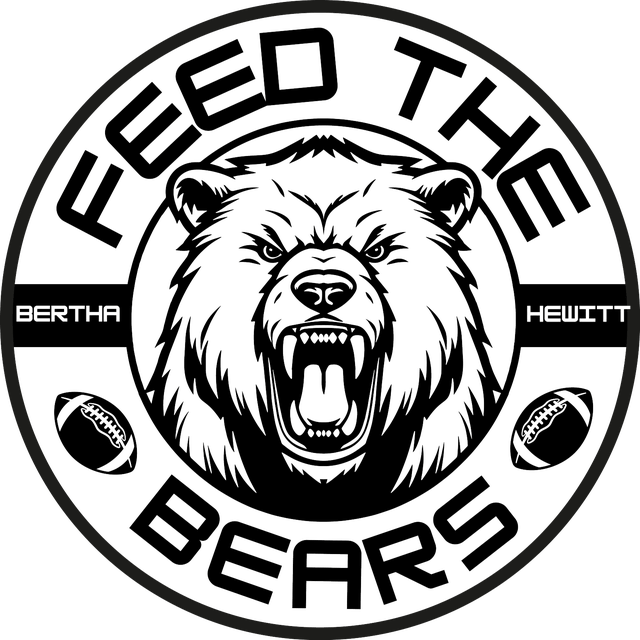 BERTHAHEWITT BEARS FOOTBALL JAK's Embroidery & Screenprinting