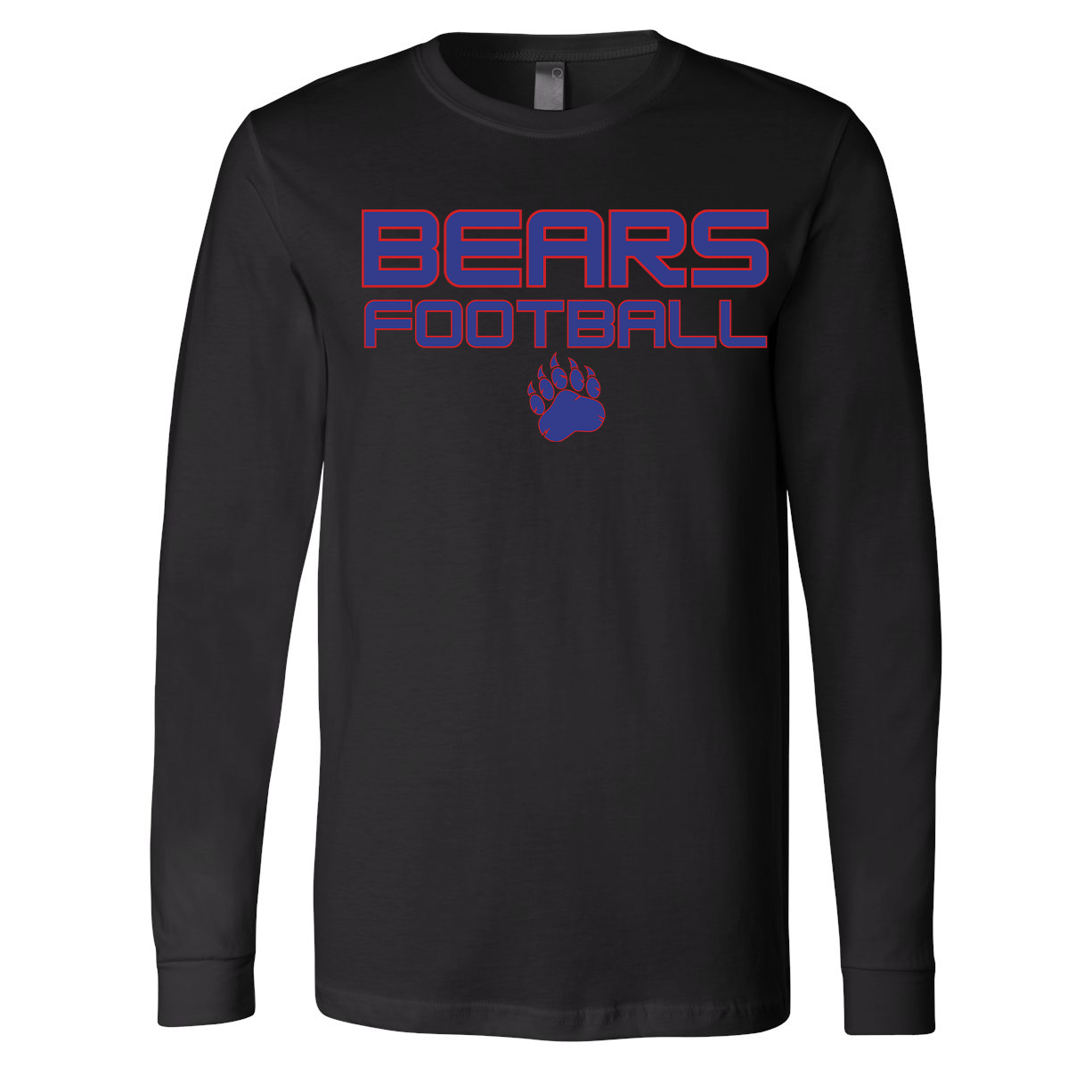 BERTHAHEWITT BEARS FOOTBALL JAK's Embroidery & Screenprinting