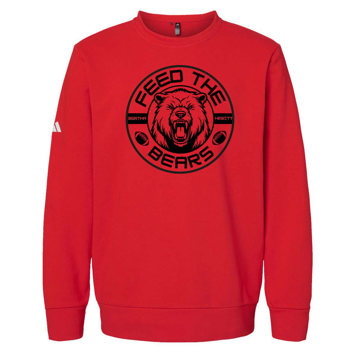 BERTHAHEWITT BEARS FOOTBALL JAK's Embroidery & Screenprinting